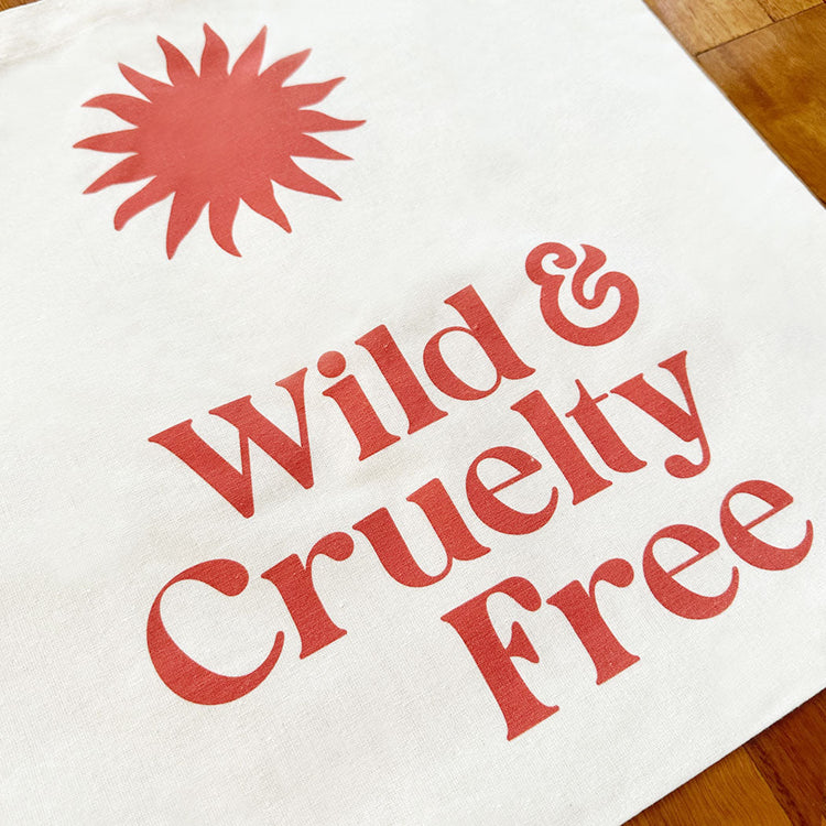 Cruelty Free & Vegan Tote Bags & Merch