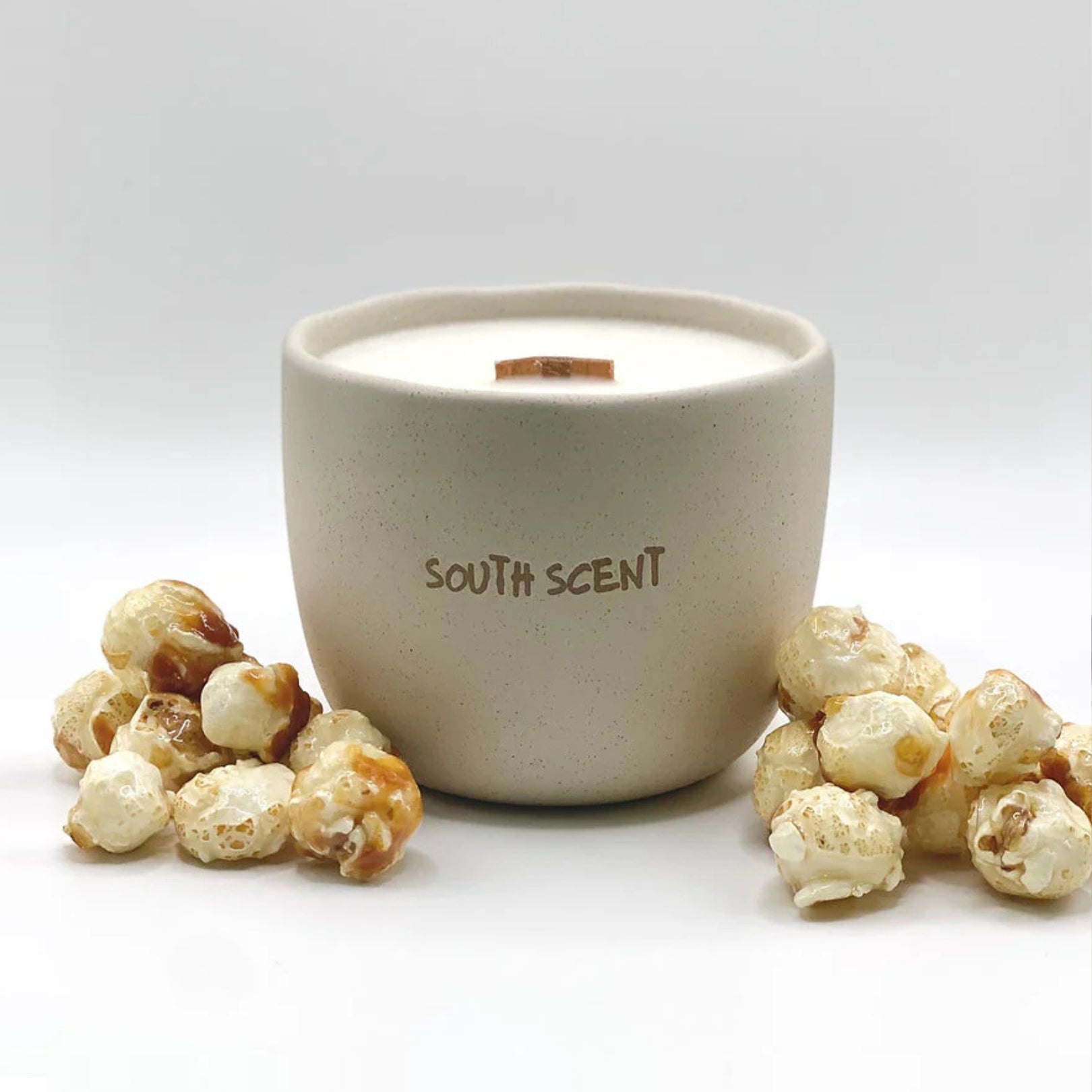 South Scent Caramel Popcorn Soy Candle