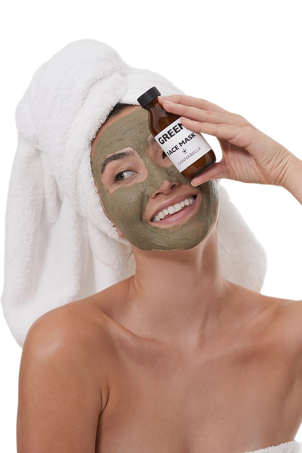 CANNABELLA Green Detoxifying Face Mask - Wild & Cruelty Free